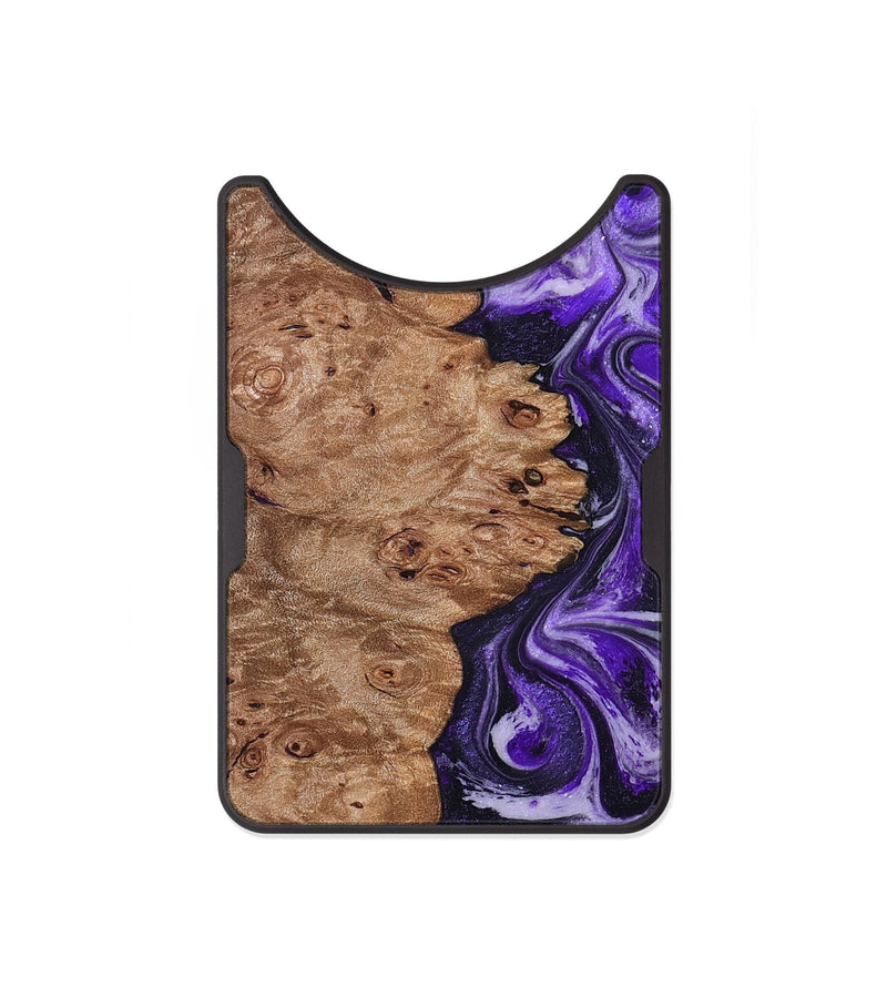 Alloy Wood Wallet - Oma (Purple, 831779)