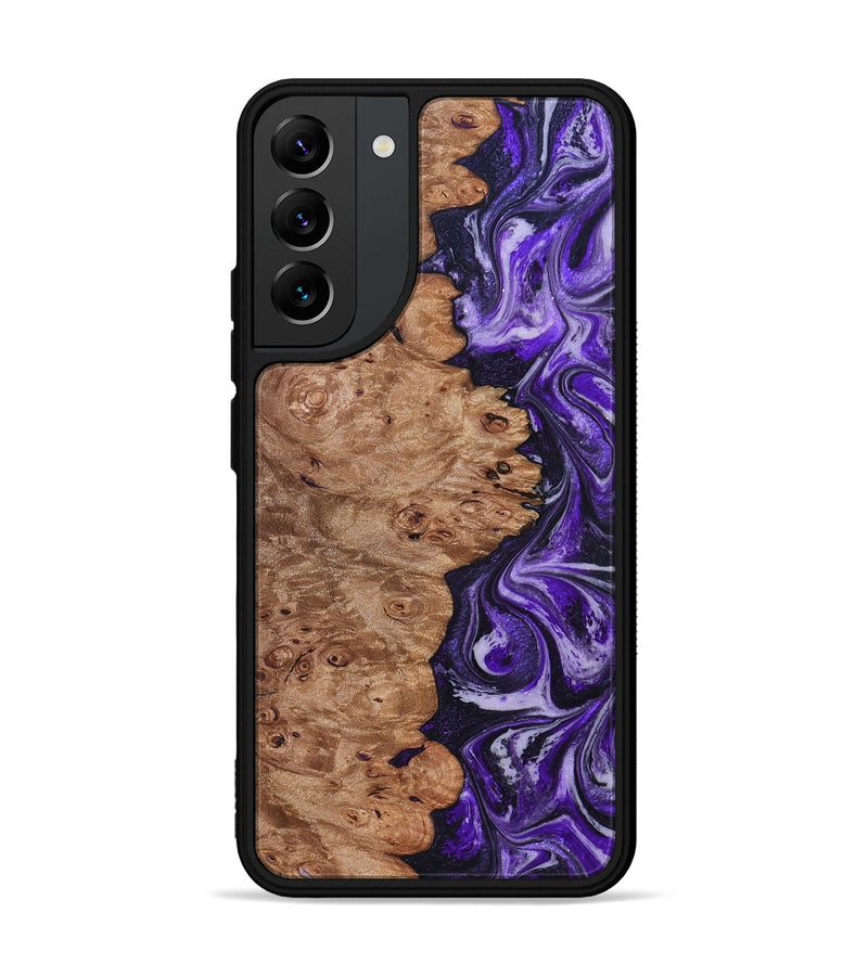 Galaxy S22 Plus Wood Phone Case - Oma (Purple, 831779)