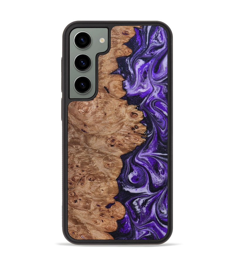 Galaxy S23 Plus Wood Phone Case - Oma (Purple, 831779)