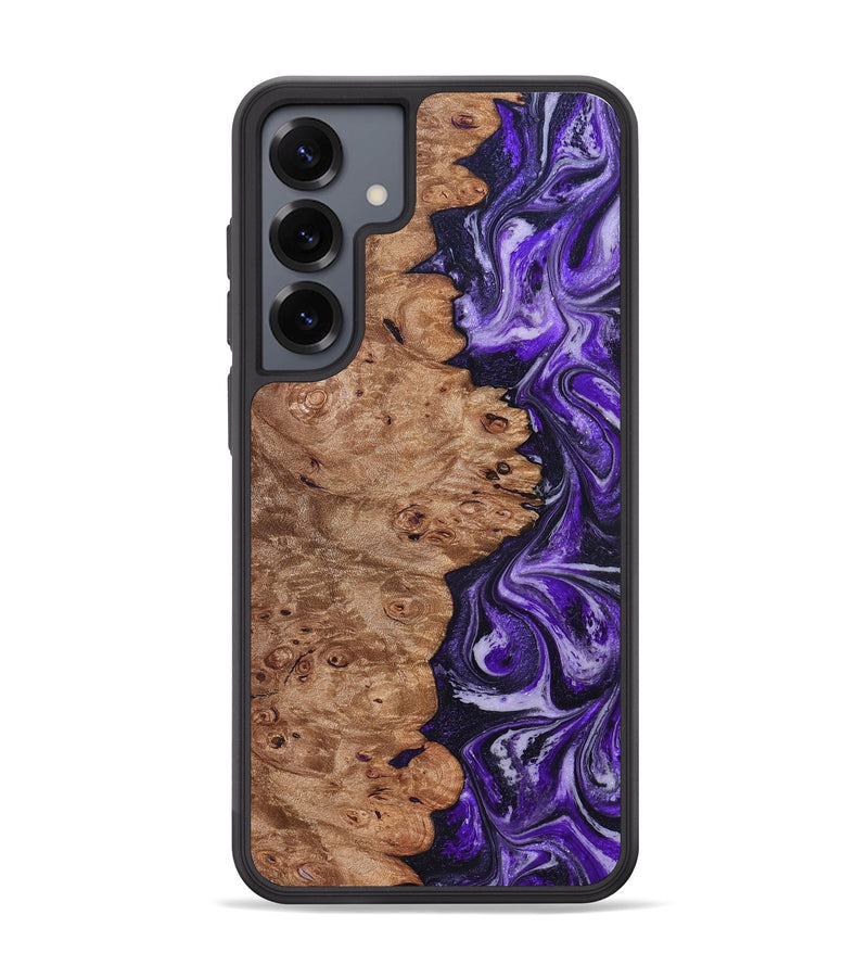 Galaxy S25 Plus Wood Phone Case - Oma (Purple, 831779)