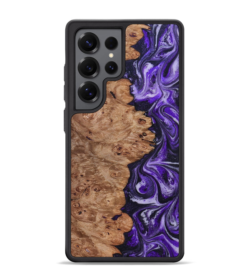 Galaxy S25 Ultra Wood Phone Case - Oma (Purple, 831779)
