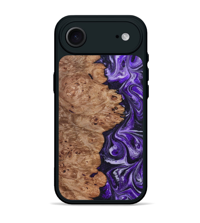 iPhone 17 Air Wood Phone Case - Oma (Purple, 831779)