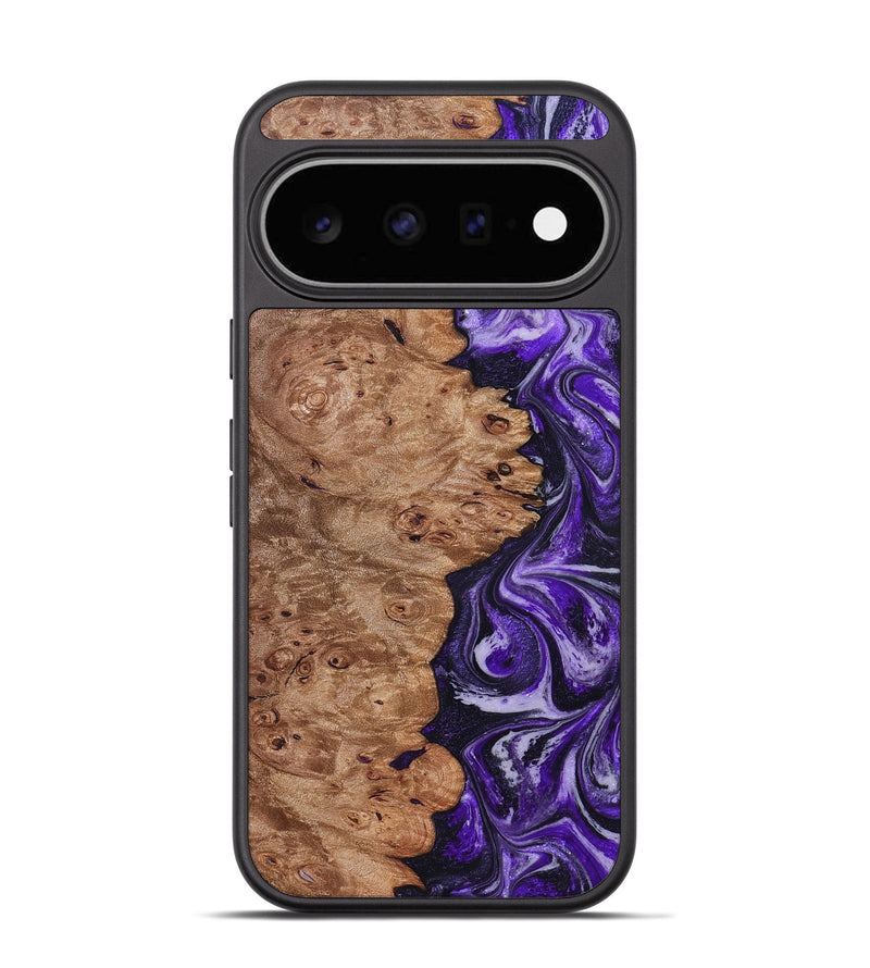 Pixel 11 Wood Phone Case - Oma (Purple, 831779)