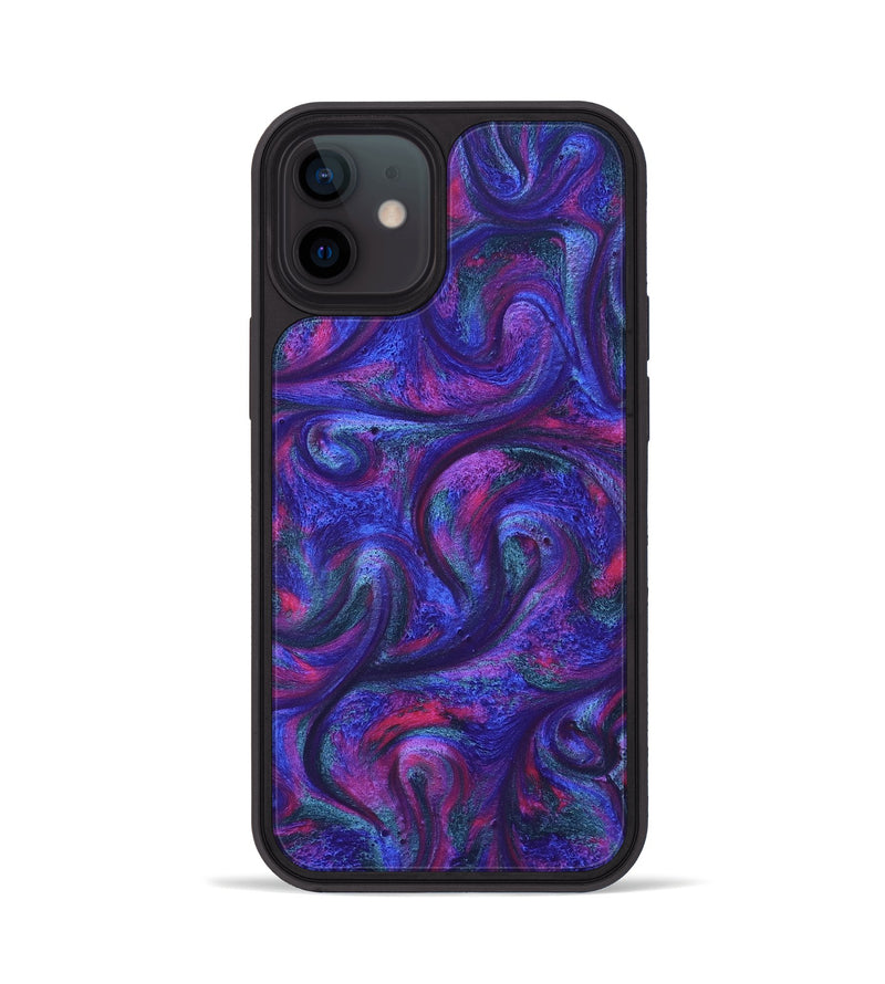 iPhone 12 ResinArt Phone Case - Mya (Purple, 831780)