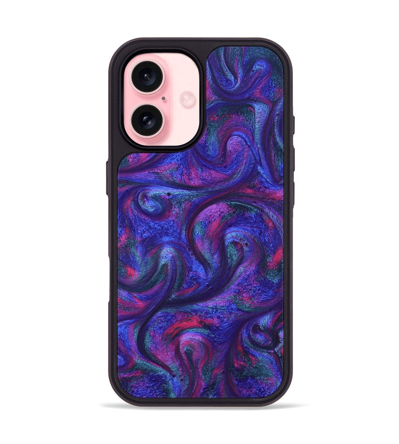 iPhone 16 ResinArt Phone Case - Mya (Purple, 831780)