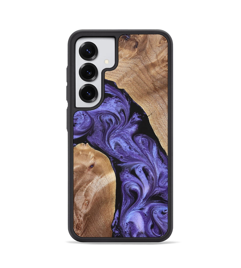 Galaxy S25 Wood Phone Case - Aric (Purple, 831781)