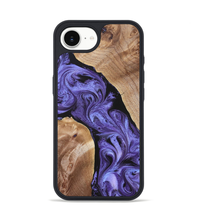iPhone 17e Wood Phone Case - Aric (Purple, 831781)