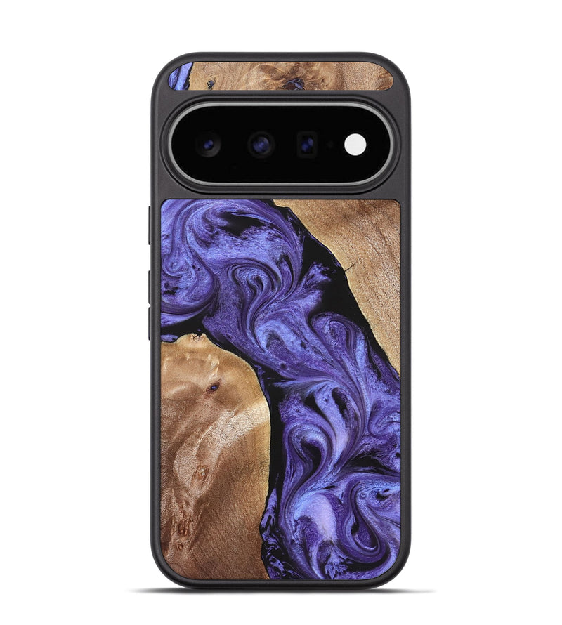 Pixel 11 Wood Phone Case - Aric (Purple, 831781)