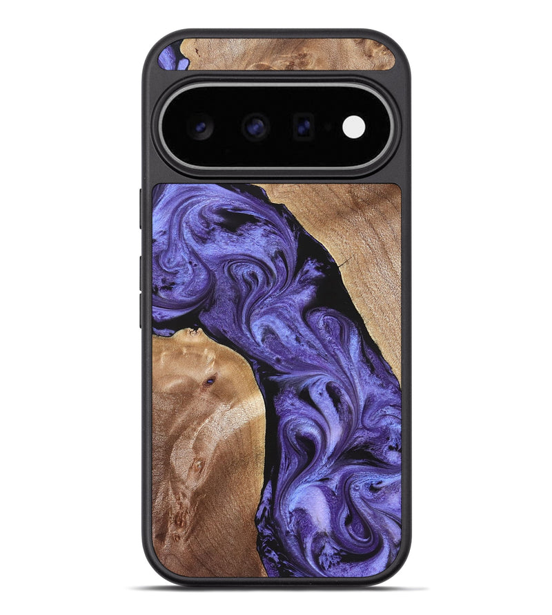 Pixel 11 Pro XL Wood Phone Case - Aric (Purple, 831781)
