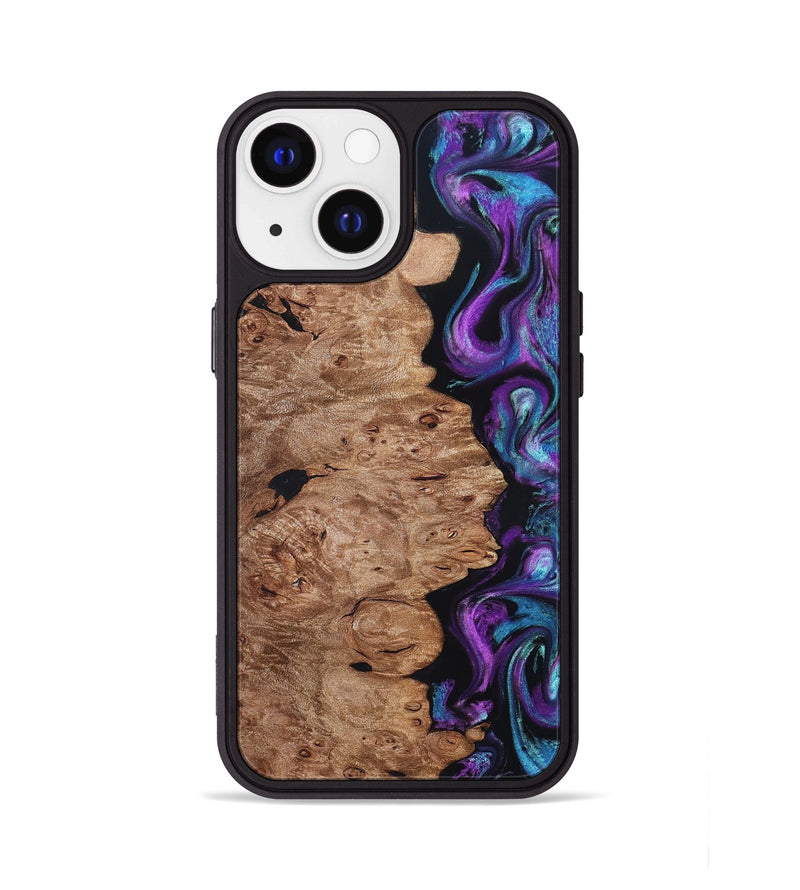 iPhone 13 Wood Phone Case - Doyle (Purple, 831782)