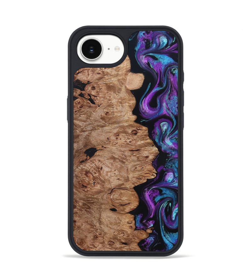 iPhone 16e Wood Phone Case - Doyle (Purple, 831782)