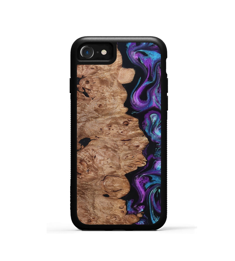 iPhone SE Wood Phone Case - Doyle (Purple, 831782)