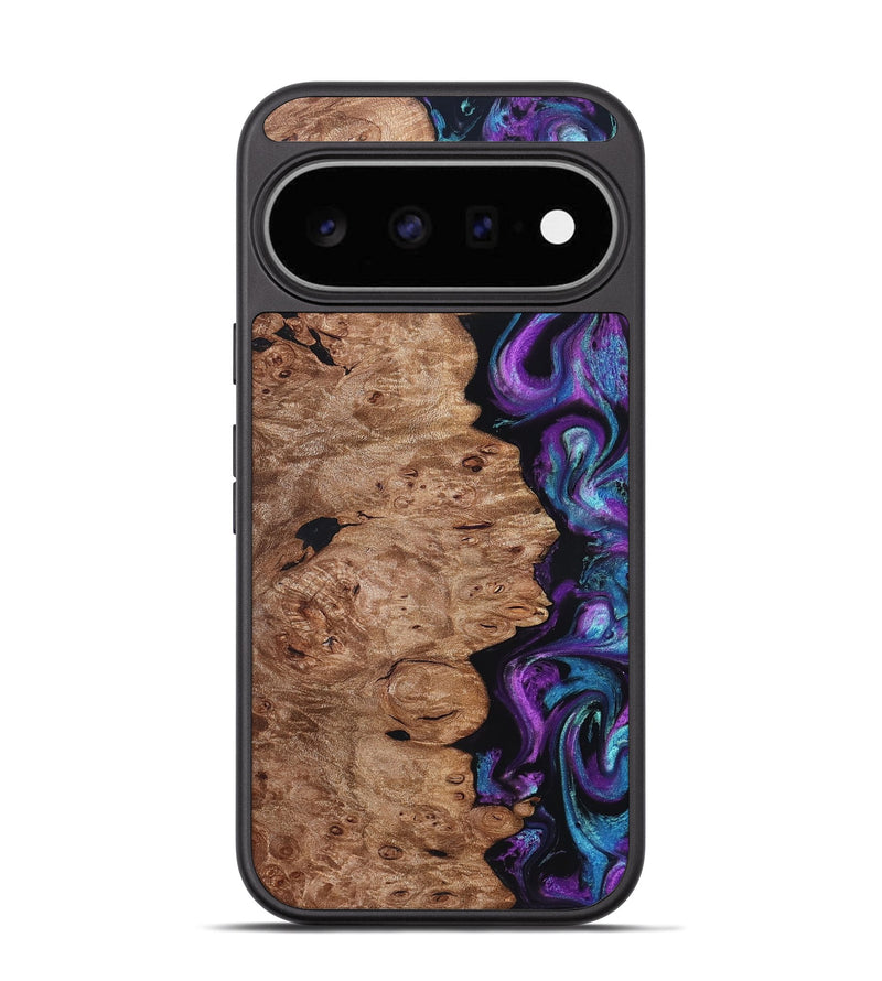 Pixel 11 Wood Phone Case - Doyle (Purple, 831782)