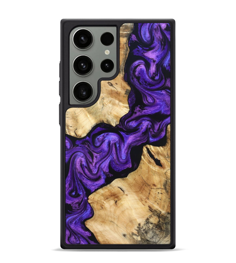 Galaxy S24 Ultra Wood Phone Case - Lucian (Purple, 831783)