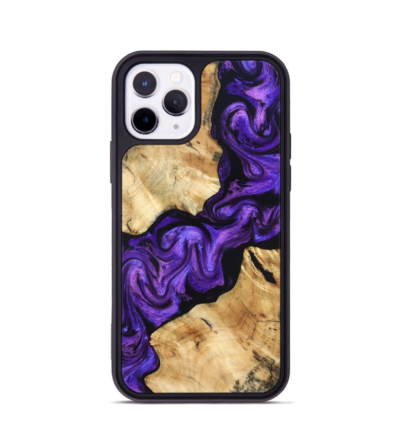 iPhone 11 Pro Wood Phone Case - Lucian (Purple, 831783)