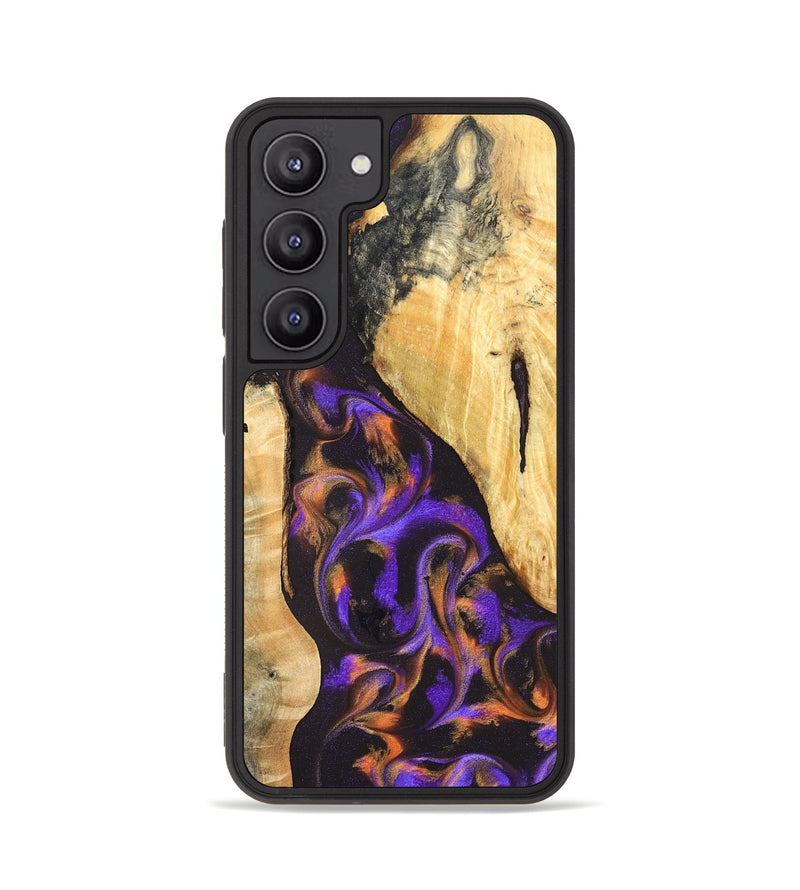 Galaxy S23 Wood Phone Case - Orrin (Purple, 831785)
