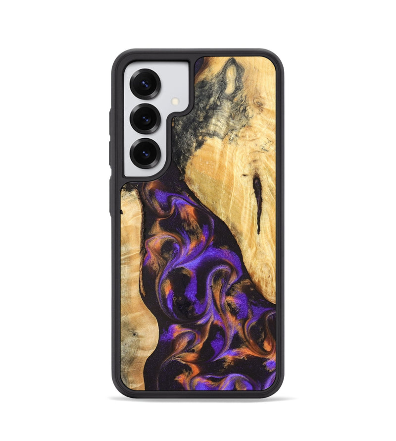 Galaxy S25 Wood Phone Case - Orrin (Purple, 831785)