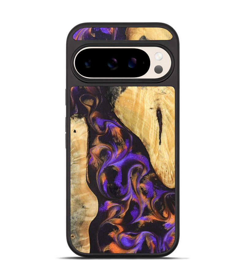 Pixel 10 Wood Phone Case - Orrin (Purple, 831785)
