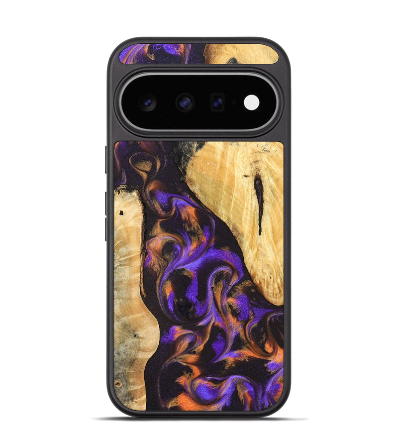 Pixel 11 Wood Phone Case - Orrin (Purple, 831785)