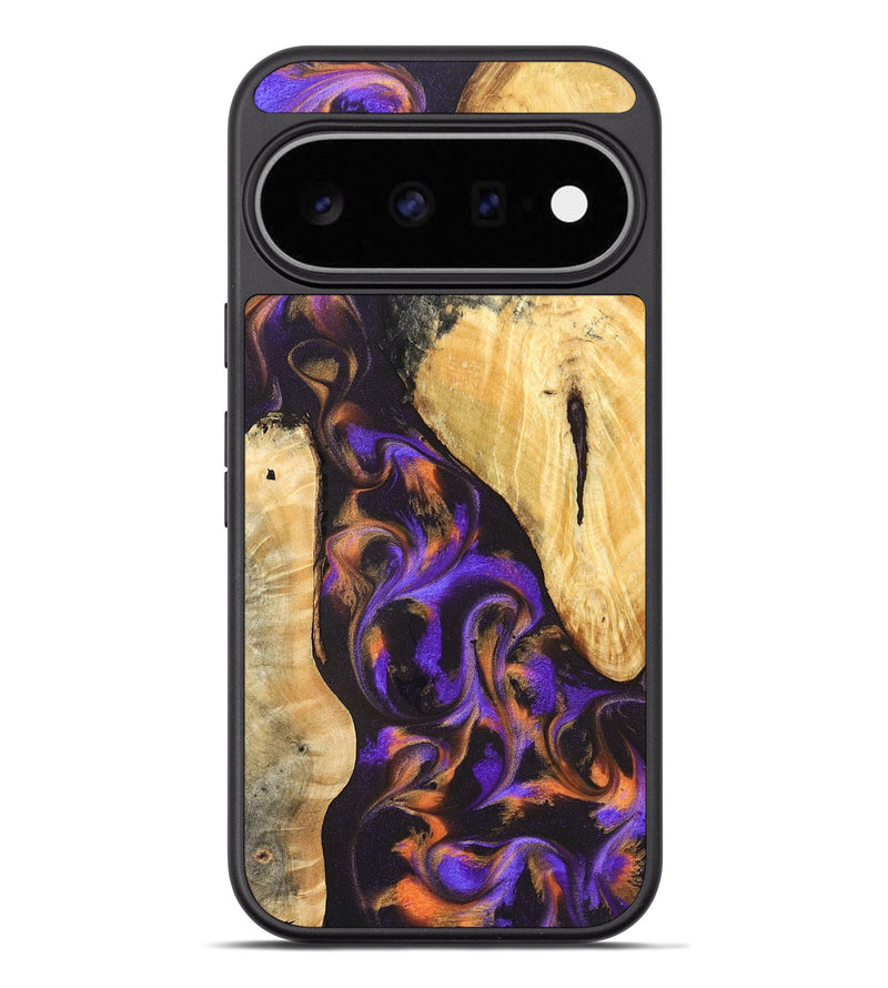 Pixel 11 Pro XL Wood Phone Case - Orrin (Purple, 831785)