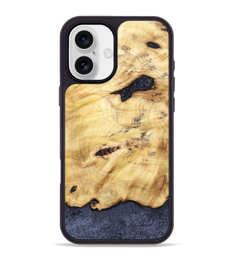 iPhone 16 Plus Wood Phone Case - Nakita (Wood Burl, 831786)