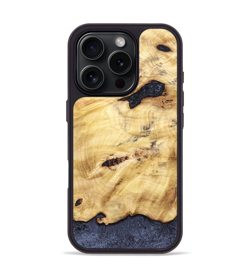 iPhone 16 Pro Wood Phone Case - Nakita (Wood Burl, 831786)