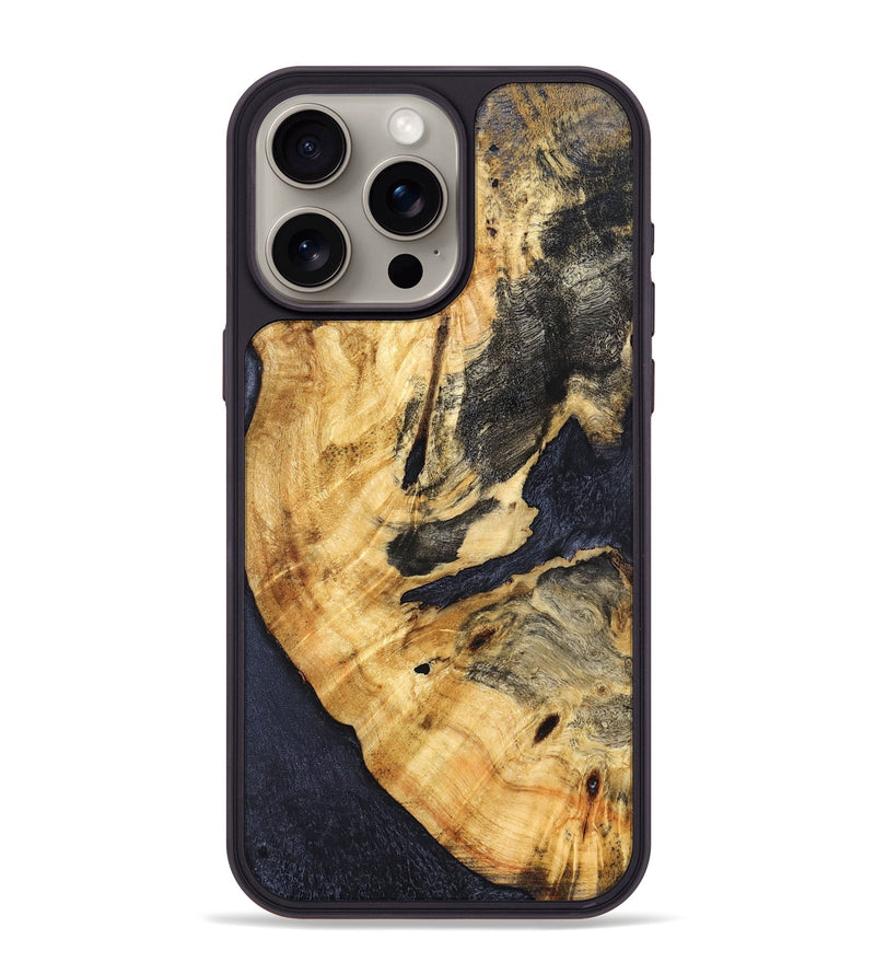 iPhone 15 Pro Max Wood Phone Case - Zhane (Wood Burl, 831787)