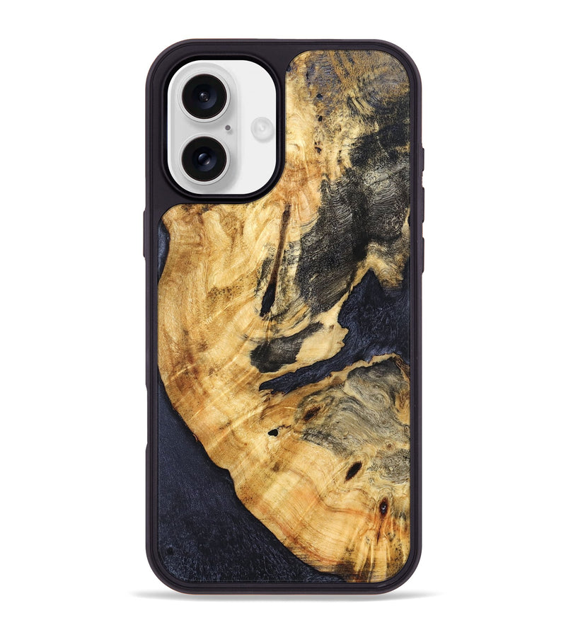 iPhone 16 Plus Wood Phone Case - Zhane (Wood Burl, 831787)