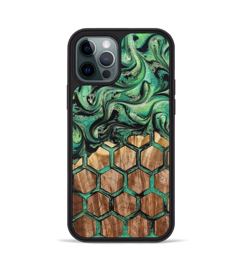 iPhone 12 Pro Wood Phone Case - Dona (Pattern, 831791)