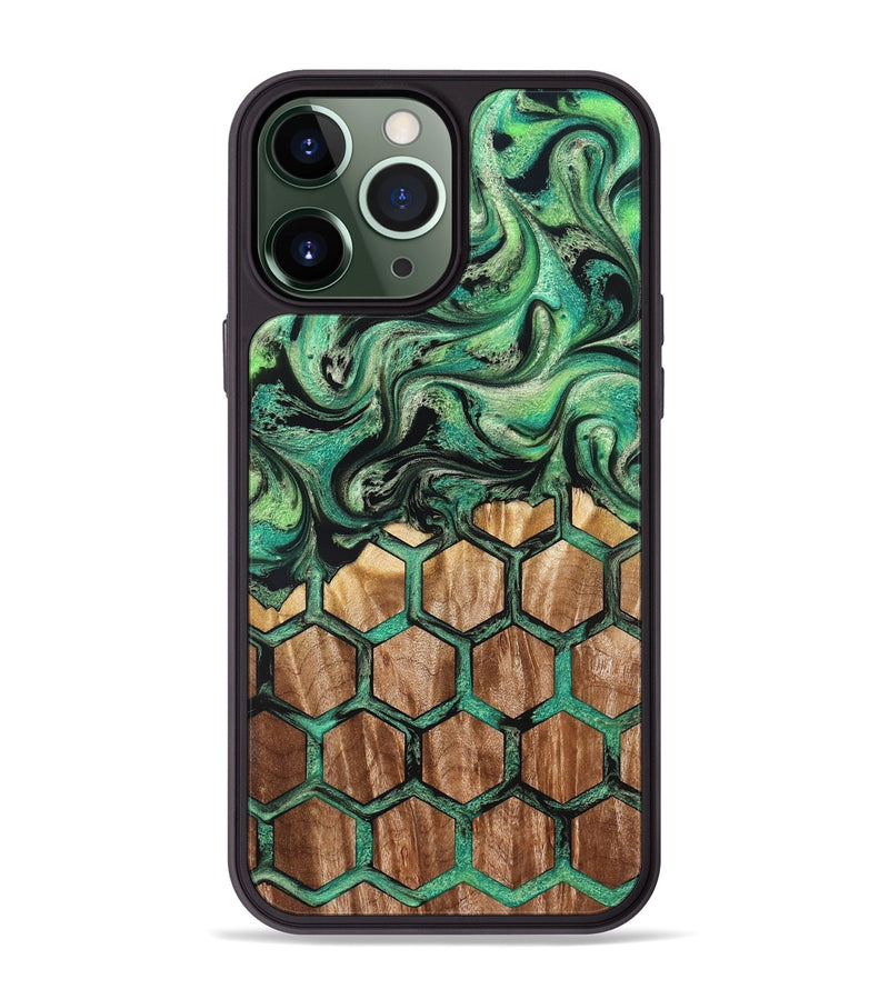 iPhone 13 Pro Max Wood Phone Case - Dona (Pattern, 831791)