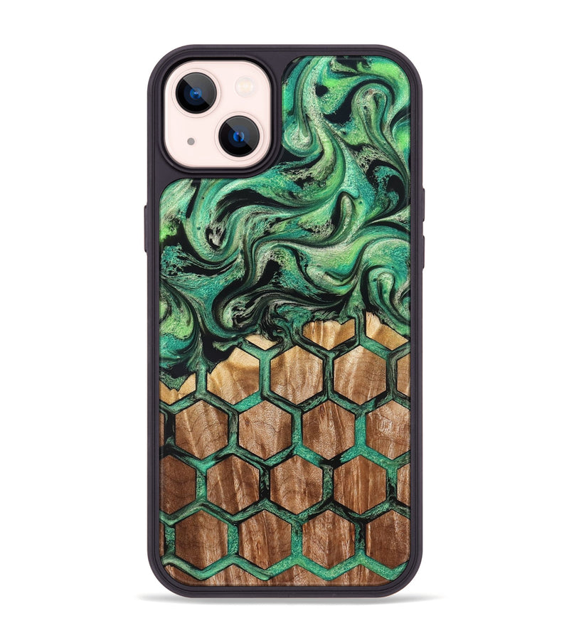 iPhone 14 Plus Wood Phone Case - Dona (Pattern, 831791)