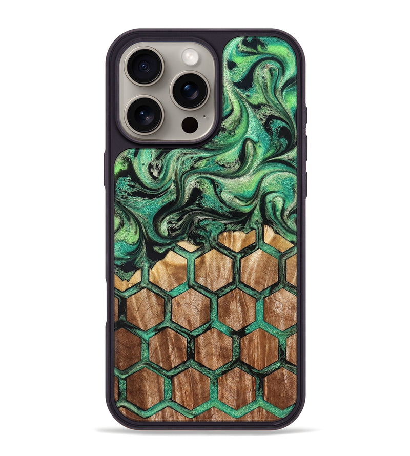 iPhone 16 Pro Max Wood Phone Case - Dona (Pattern, 831791)