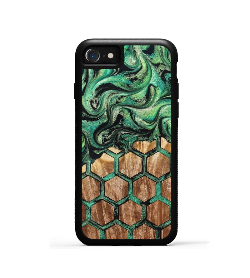 iPhone SE Wood Phone Case - Dona (Pattern, 831791)