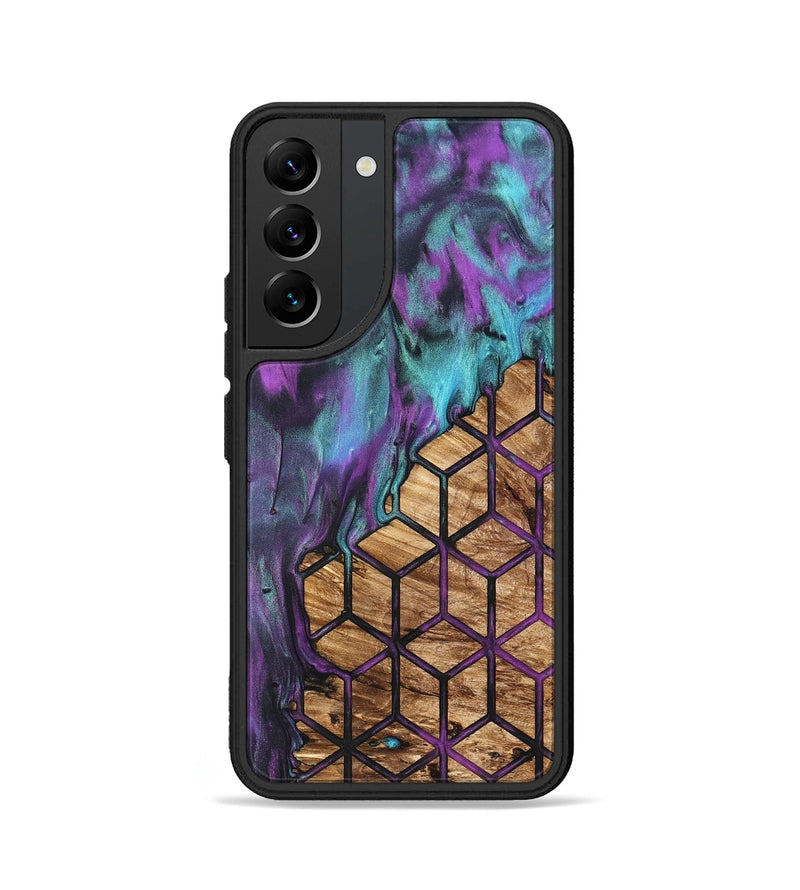 Galaxy S22 Wood Phone Case - Heath (Pattern, 831792)