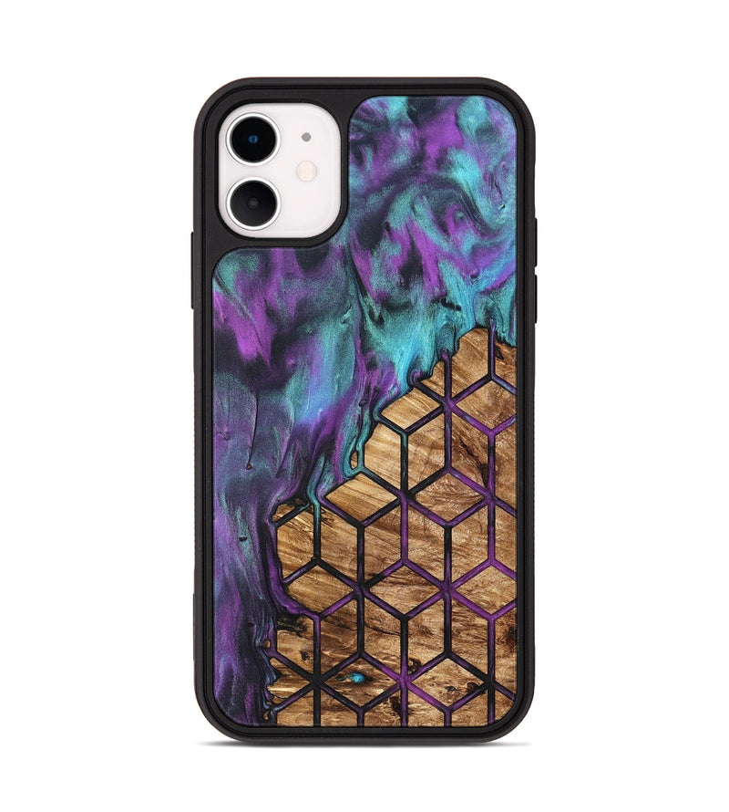 iPhone 11 Wood Phone Case - Heath (Pattern, 831792)