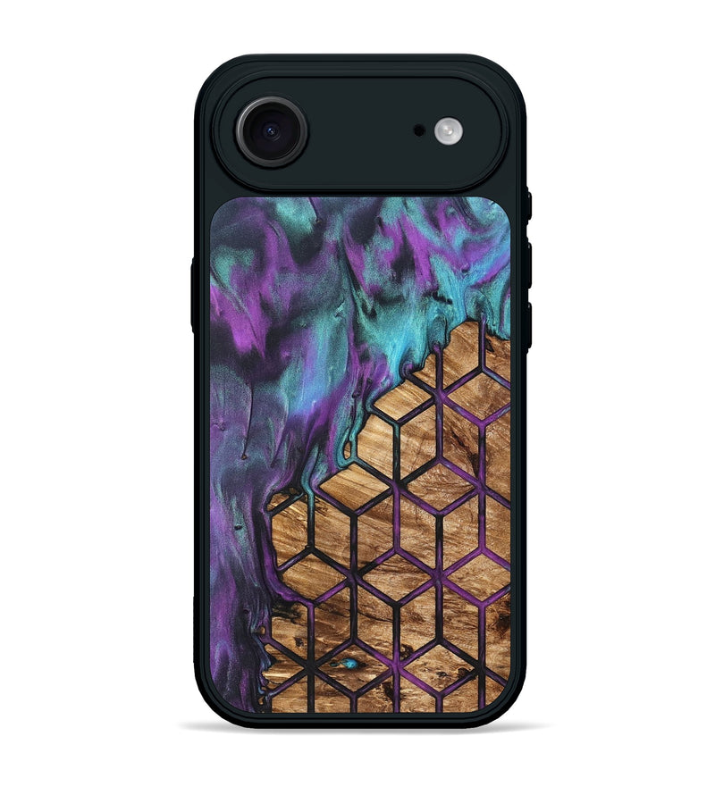 iPhone 17 Air Wood Phone Case - Heath (Pattern, 831792)