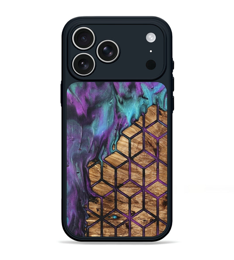 iPhone 17 Pro Max Wood Phone Case - Heath (Pattern, 831792)