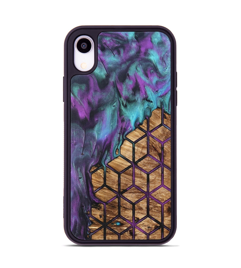 iPhone Xr Wood Phone Case - Heath (Pattern, 831792)