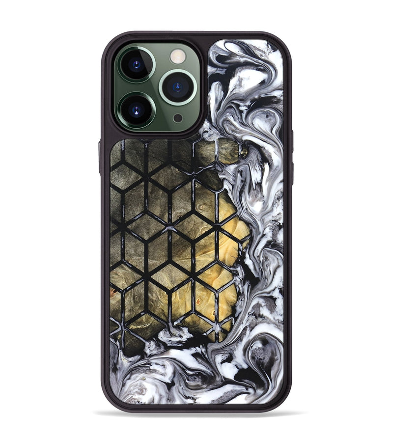 iPhone 13 Pro Max Wood Phone Case - Zayd (Pattern, 831793)