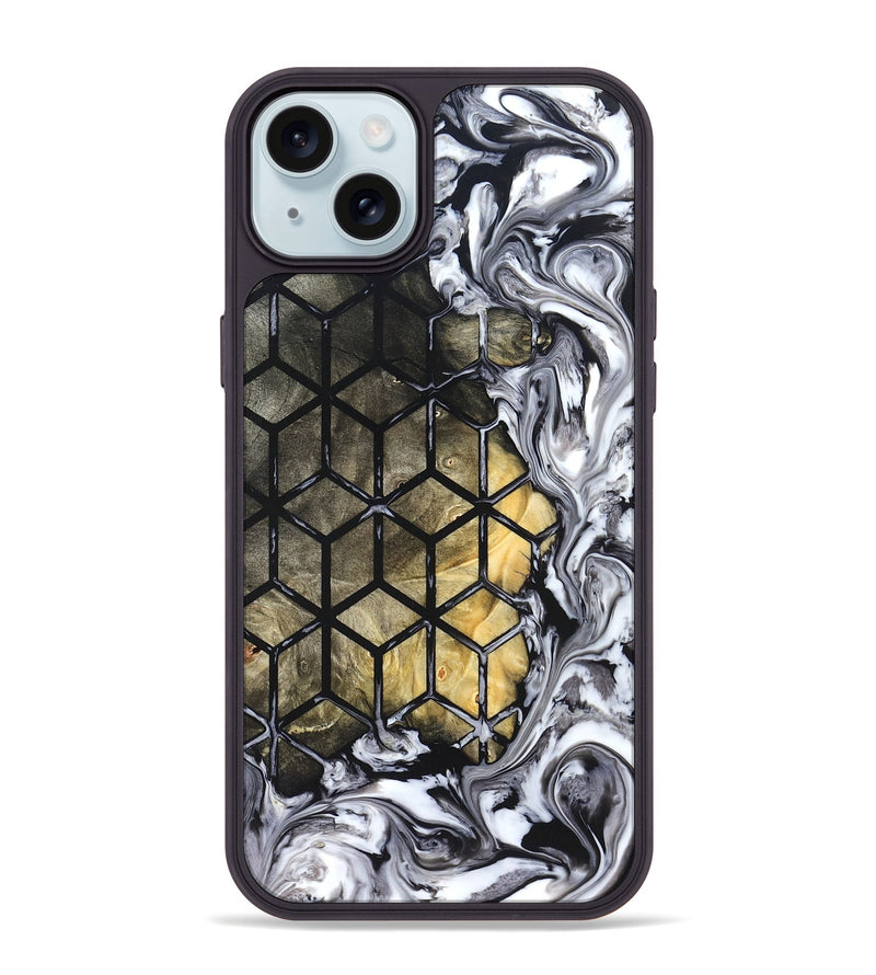 iPhone 15 Plus Wood Phone Case - Zayd (Pattern, 831793)