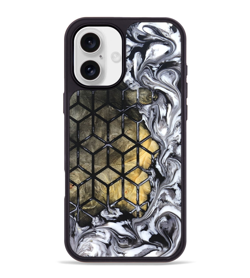 iPhone 16 Plus Wood Phone Case - Zayd (Pattern, 831793)