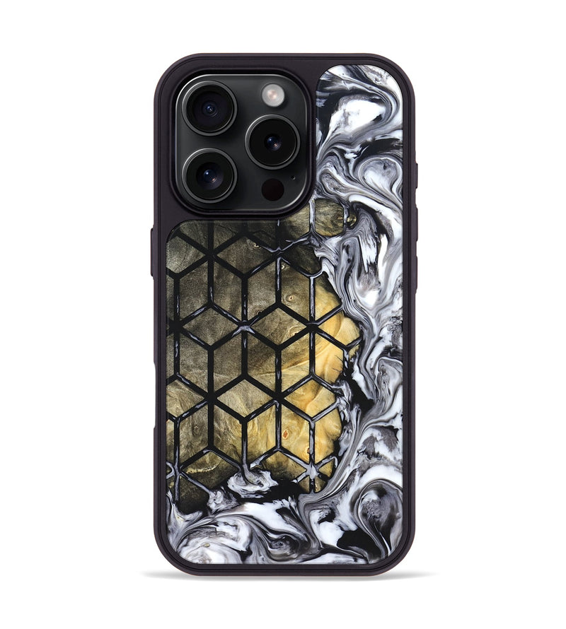 iPhone 16 Pro Wood Phone Case - Zayd (Pattern, 831793)