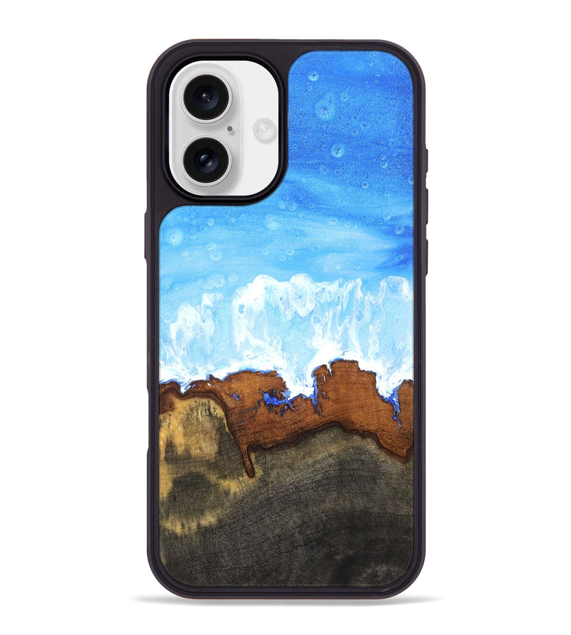 iPhone 16 Plus Wood Phone Case - Minna (Coastal, 831796)