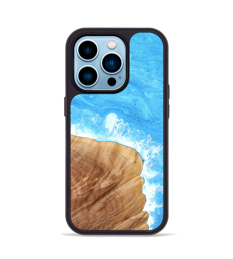 iPhone 14 Pro Wood Phone Case - Natasha (Coastal, 831797)