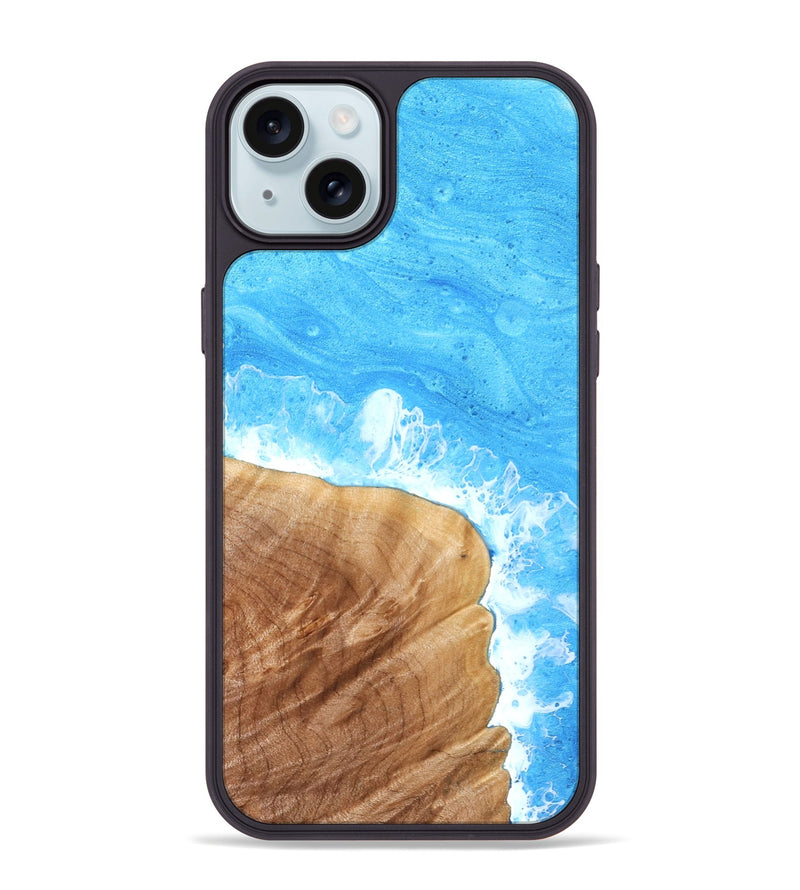 iPhone 15 Plus Wood Phone Case - Natasha (Coastal, 831797)