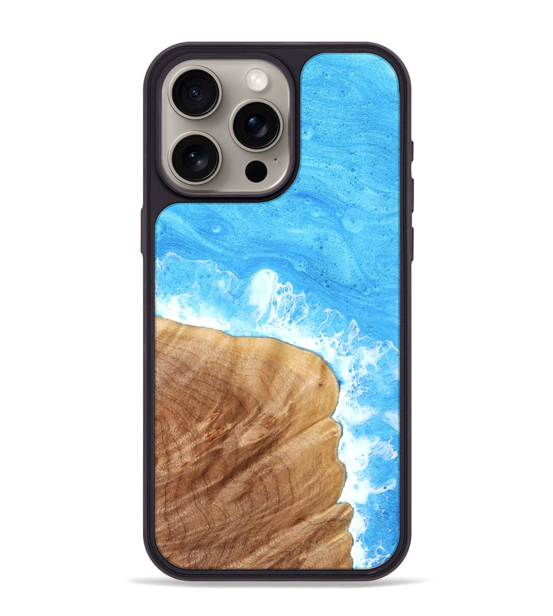 iPhone 15 Pro Max Wood Phone Case - Natasha (Coastal, 831797)