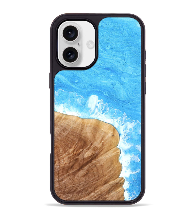 iPhone 16 Plus Wood Phone Case - Natasha (Coastal, 831797)