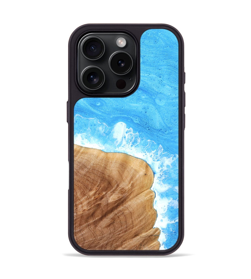 iPhone 16 Pro Wood Phone Case - Natasha (Coastal, 831797)