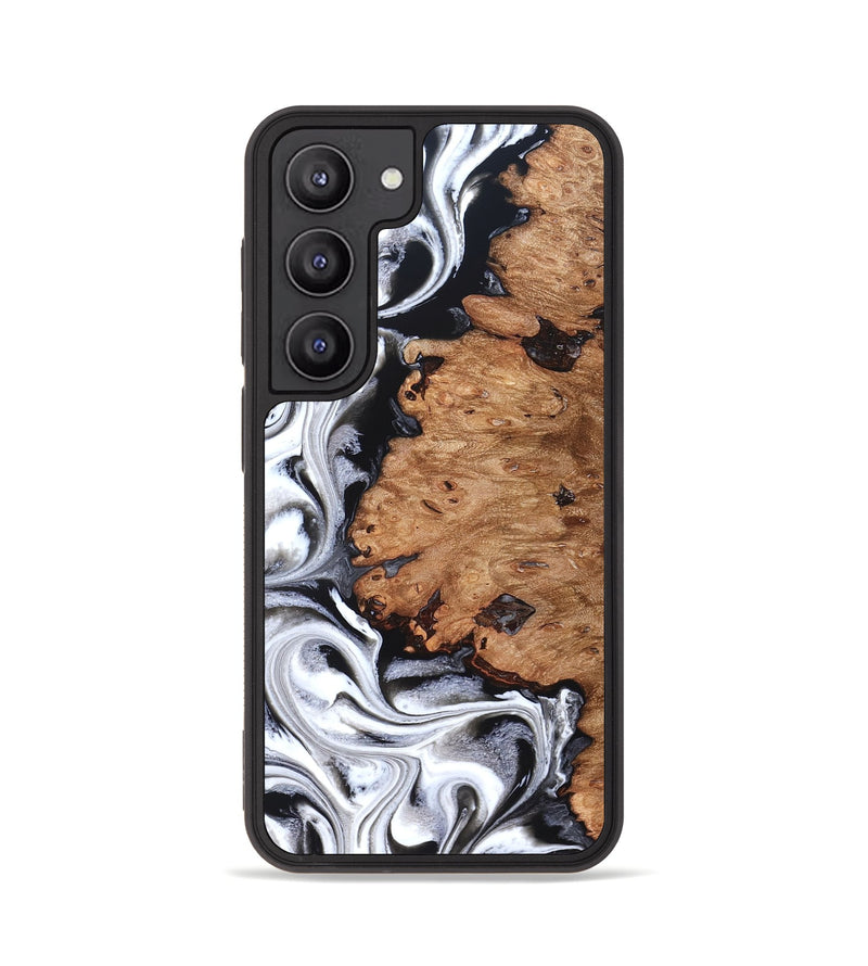Galaxy S23 Wood Phone Case - Norman (Black & White, 831798)