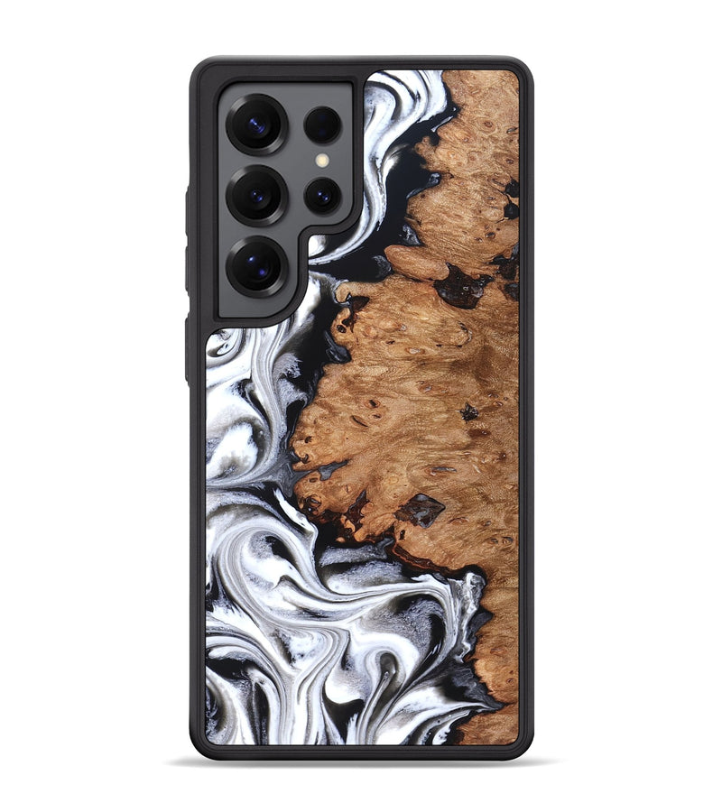 Galaxy S25 Ultra Wood Phone Case - Norman (Black & White, 831798)